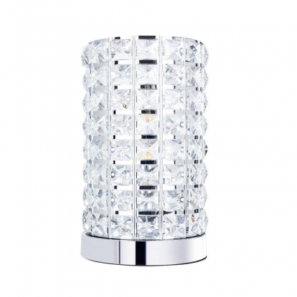Настольная лампа Arte Lamp Louis A4017LT-1CC в стиле модерн, цвет хром