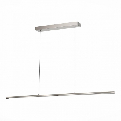 Подвесной светодиодный светильник ST Luce Ralio SL1580.103.01 в стиле Хай-тек, цвет никель