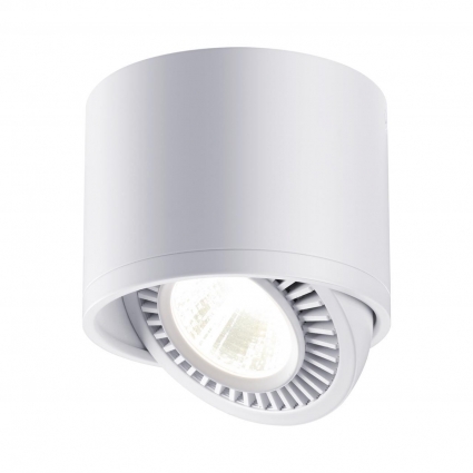 Потолочный светодиодный светильник Novotech Gesso 358813 в стиле Хай-тек, цвет белый