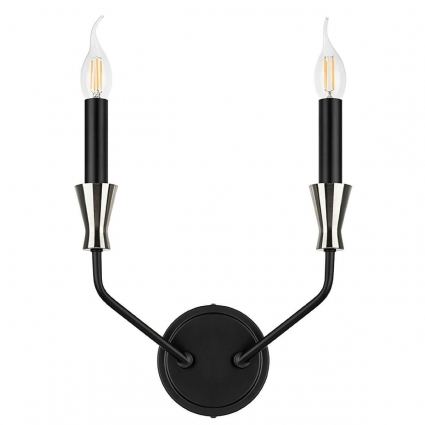 Бра Lightstar Ragno 732527 в классическом стиле, цвет черный, мощность 80 Вт