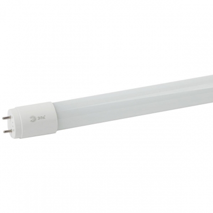 Лампа светодиодная ЭРА G13 18W 4000K матовая LED T8-18W-840-G13-1200mm R Б0049594 цвет белый, мощность 6 Вт