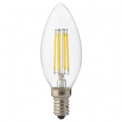 Horoz Лампа светодиодная филаментная E14 6W 2700К 001-013-0006