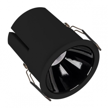 Встраиваемый светодиодный светильник Arlight S-Atlas-Built-R90-25W Warm3000 035467 в современном стиле, цвет черный