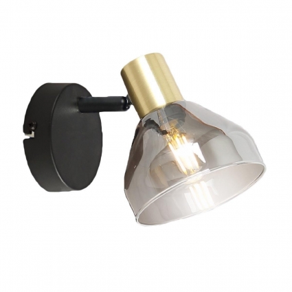 Спот Rivoli Kinge 7036-701 Б0052874 в стиле лофт, цвет дымчатый, мощность 40 Вт