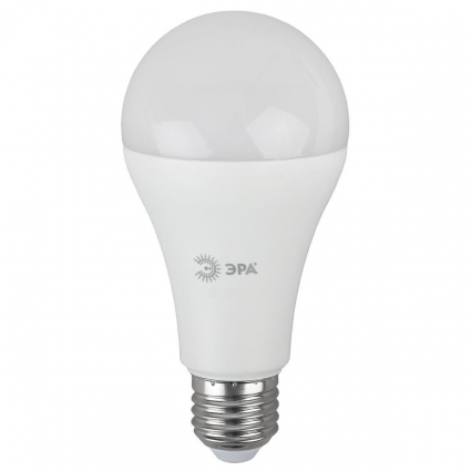 Лампа светодиодная ЭРА E27 11W 4000K матовая LED A60-11W-12/48V-840-E27 Б0049097 цвет белый