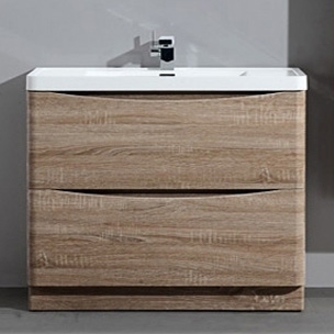Тумба для комплекта BelBagno Ancona-N 90 rovere bianco напольная с ящиками, с доводчиками