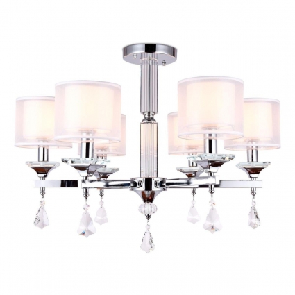 Подвесная люстра Ambrella light Traditional TR4533 в стиле модерн, цвет белый