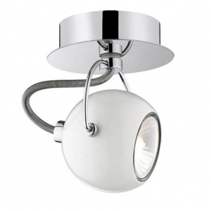 Спот Ideal Lux Lunare Ap1 077888 в стиле Хай-тек, цвет белый, мощность 28 Вт