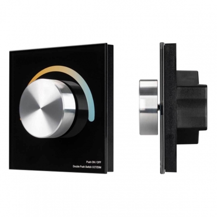 Панель управления Arlight Smart-P20-Mix-G-IN Black 033762 в современном стиле, цвет черный