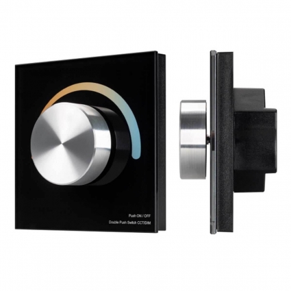 Панель управления Arlight Smart-P2-Mix-G-IN Black 033755 в современном стиле, цвет черный