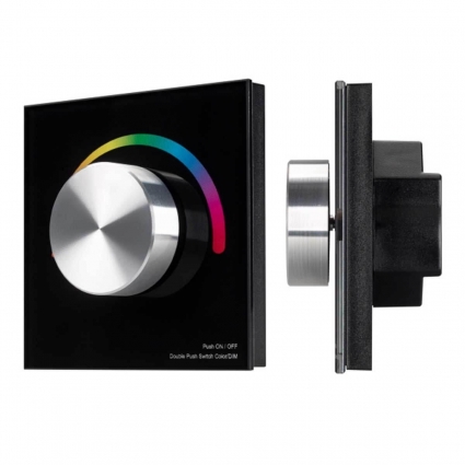 Панель управления Arlight Smart-P5-RGB-G-IN Black 033757 в современном стиле, цвет черный