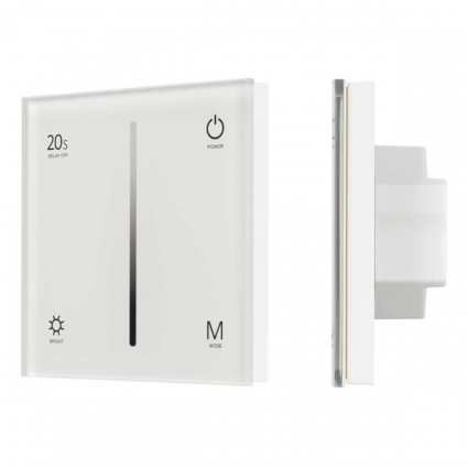 Панель управления Arlight Smart-P6-DIM-G-IN White 034781 в стиле Хай-тек, цвет белый
