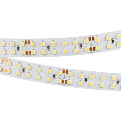 Светодиодная лента Arlight 19,2W/m 240LED/m 3528SMD дневной белый 5M 013474(B), мощность 96 Вт
