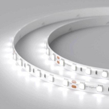 Светодиодная лента герметичная Arlight RTW-SE-B60-10mm 24V White6000 014626(2) цвет белый, мощность 72 Вт