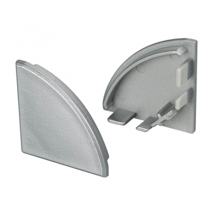 Заглушка Arlight Klus-P45 Round 026200 цвет серебро