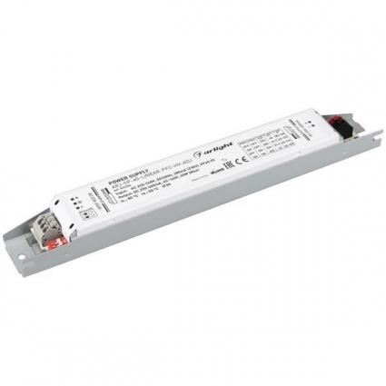 Драйвер Arlight ARJ-SP-40-Linear-PFC-HV-ADJ 65-160V 40W IP20 0,25-0,4A 033334, цвет серый