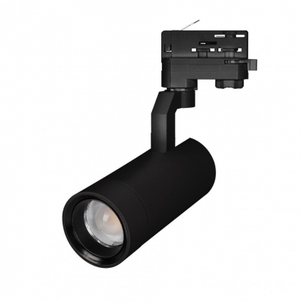 Трековый светодиодный светильник Arlight LGD-Gelios-4TR-R67-20W Day4000 031218 в современном стиле, цвет черный