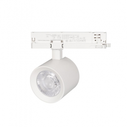 Трековый светодиодный светильник Arlight LGD-Nika-4TR-R100-20W Warm3000 031108 в современном стиле, цвет белый