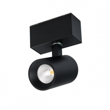 Трековый светодиодный светильник для магнитного шинопровода Arlight Mag-Spot-45-R85-12W Warm3000 032647 в современном стиле, цвет черный