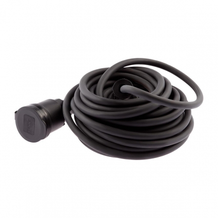 Удлинитель силовой ЭРА 1гн 10м с/з UPx-1e-3x2,5-10m-IP44(kg) Б0050862, цвет черный, мощность 3500 Вт