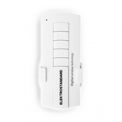 Контроллер для дистанционного управления освещением Elektrostandard 16004/04 IP20 12V 4-канальный 4690389177125 в современном стиле, цвет белый