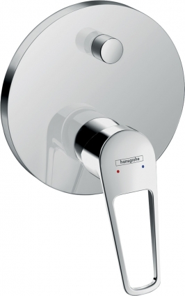 Смеситель Hansgrohe Novus Loop 71345000 для ванны с душем, однорычажный, хром