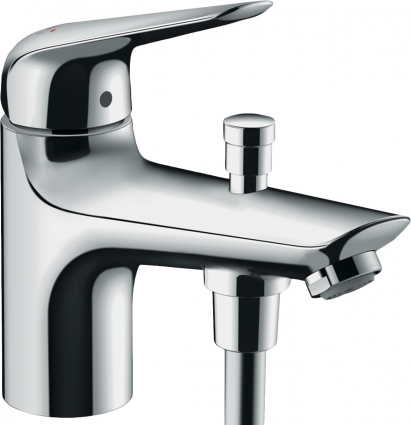 Смеситель Hansgrohe Novus 71321000 на борт ванны однорычажный, хром