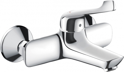 Смеситель Hansgrohe Novus 71923000 для раковины, хром, однорычажный, длина излива 19.2 см