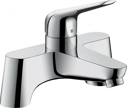 Смеситель Hansgrohe Novus 71043000 на борт ванны однорычажный, хром