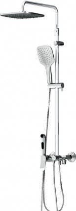 Душевая стойка Damixa Apollo DX220920000 Хром хром, штанга 101 см