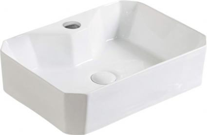 Раковина SantiLine SL-1083 прямоугольная, цвет белый
