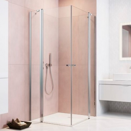Душевой уголок Radaway EOS KDD II 90x90 квадратный, двери распашные, стекло прозрачное
