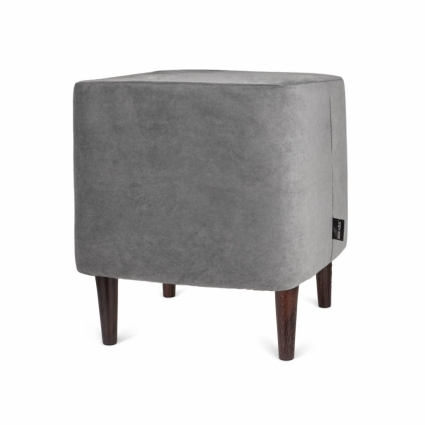 Пуф ARBEN DECOR MAGIC Азимут Ultra Grey с ножками цвета венге, для прихожей,  стиль скандинавский