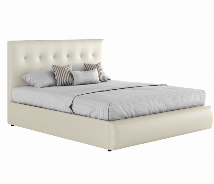 Кровать MYROOM Family Селеста 160х200 белого цвета с изголовьем, без ящиков