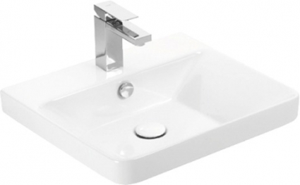 Мебельная раковина Sanovit Luxury OWLB20-11050 50 квадратная, цвет белый