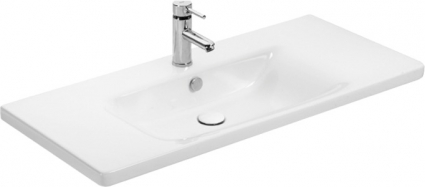 Мебельная раковина Sanovit Soft OWLB20-13100 100 прямоугольная, цвет белый