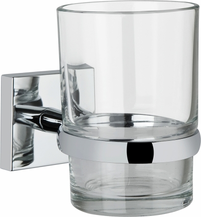 Стакан VitrA Q-Line A44993 хром,  в современном стиле