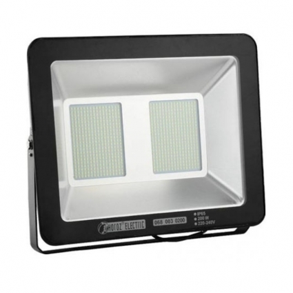 Прожектор светодиодный Horoz 200W 2700K 068-003-0200 (HL176L) в современном стиле, цвет черный
