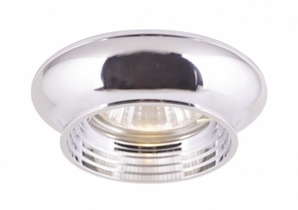 Встраиваемый светильник Arte Lamp Cromo A1061PL-1CC в современном стиле, цвет хром
