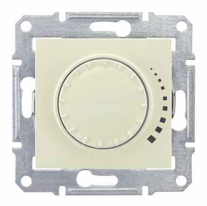 Диммер поворотный индуктивный Schneider Electric Sedna 60-325W SDN2200447 в современном стиле, цвет бежевый