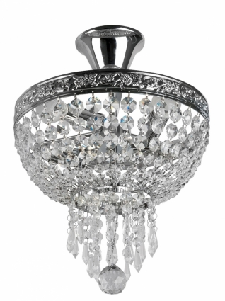 Потолочный светильник Toplight Phillis TL1500X-03CH в классическом стиле, цвет хром