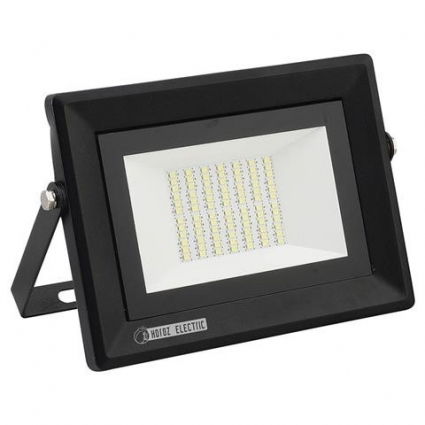 Прожектор светодиодный Horoz 50W 6400K 068-008-0050 в современном стиле, цвет черный