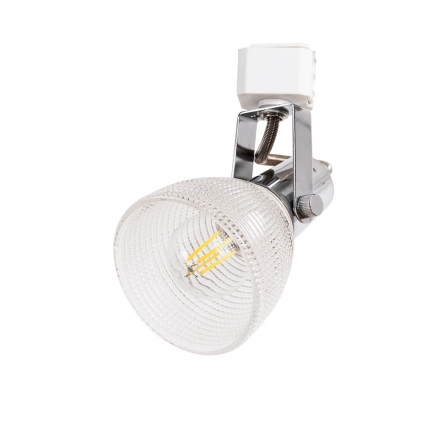Трековый светильник Arte Lamp Ricardo A1026PL-1CC цвет хром, мощность 40 Вт