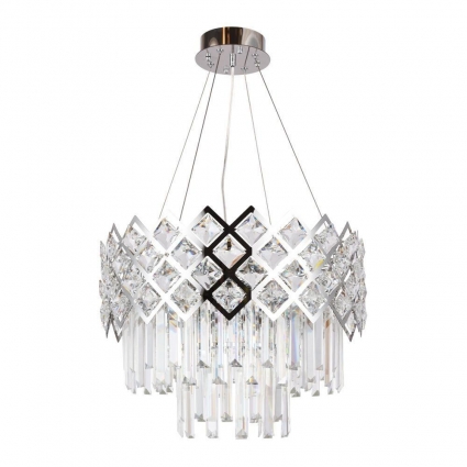 Подвесная люстра Arte Lamp Wezen A1006SP-8CC в стиле модерн, цвет хром