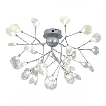 Подвесная люстра Kink Light Ветта 07521-36P,16(21), цвет серебро, мощность 72 Вт