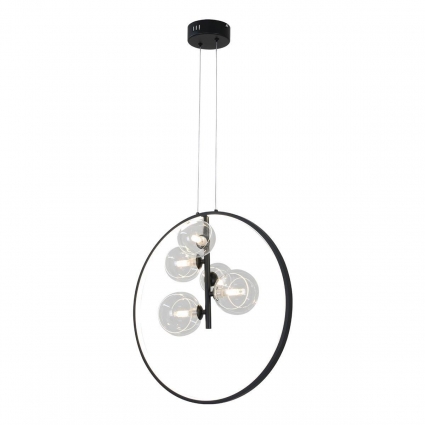 Подвесная люстра Kink Light Иона 09408-5А,19, в стиле Хай-тек, цвет черный