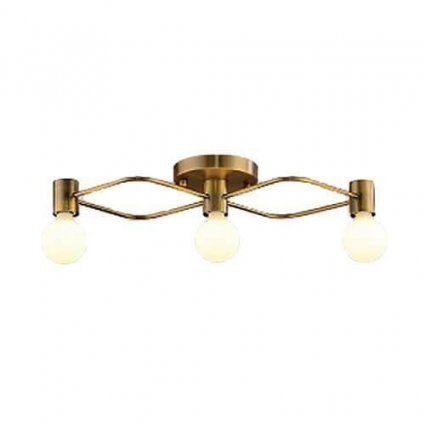 Потолочная люстра Italline Vega PL 6088/3 bronze в современном стиле, цвет бронза