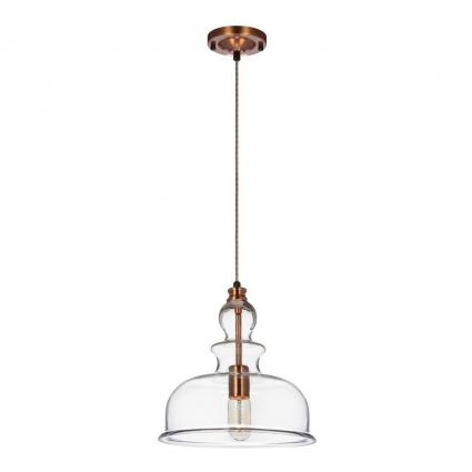 Подвесной светильник Lumina Deco Helmetti LDP 6023 SL+MD цвет медь