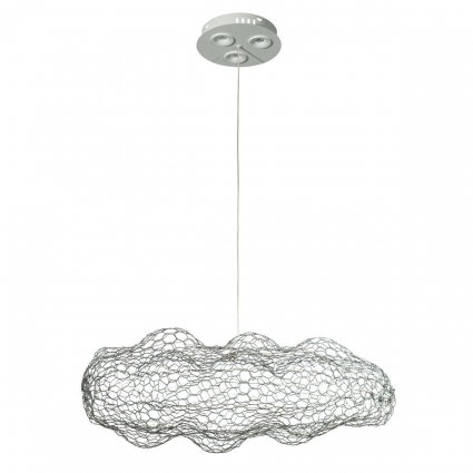Подвесной светодиодный светильник Loft IT Cloud 10100/350 Silver цвет белый, мощность 25 Вт