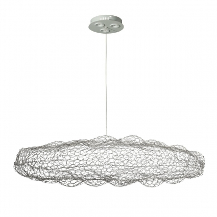 Подвесной светодиодный светильник Loft IT Cloud 10100/550 Silver цвет белый, мощность 39 Вт